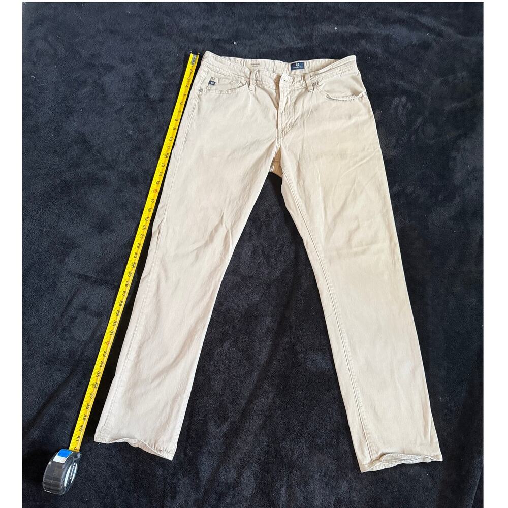 AG The Graduate Beige Jeans 32x32 Tailored Leg